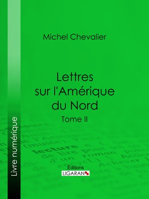 cover image of Lettres sur l'Amérique du Nord